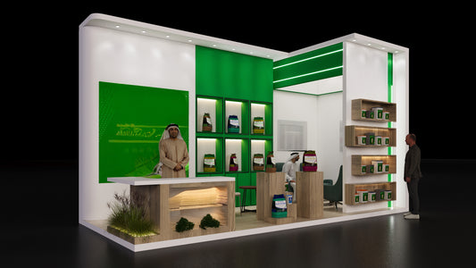 Booth 7 x 3