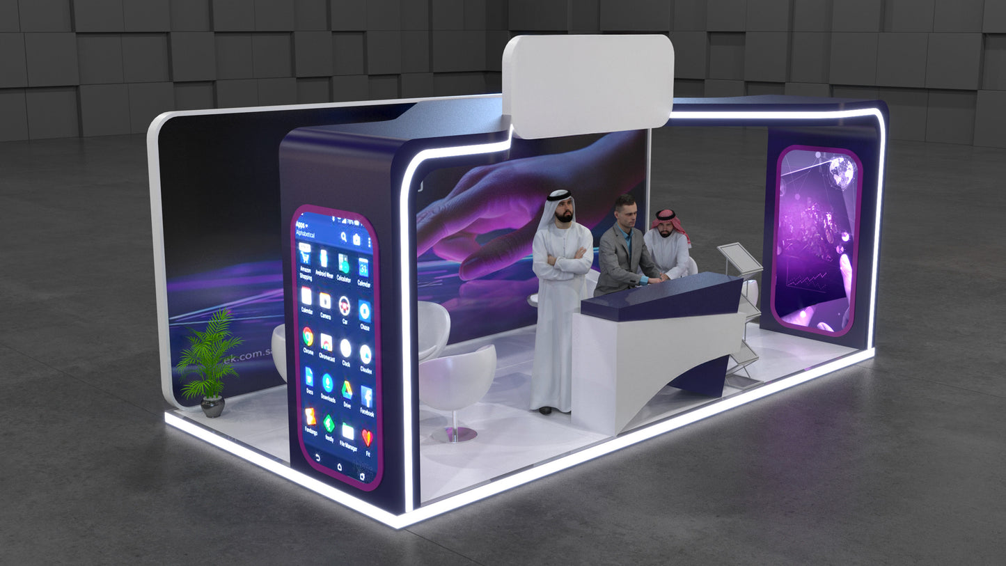 Booth 6 x 3