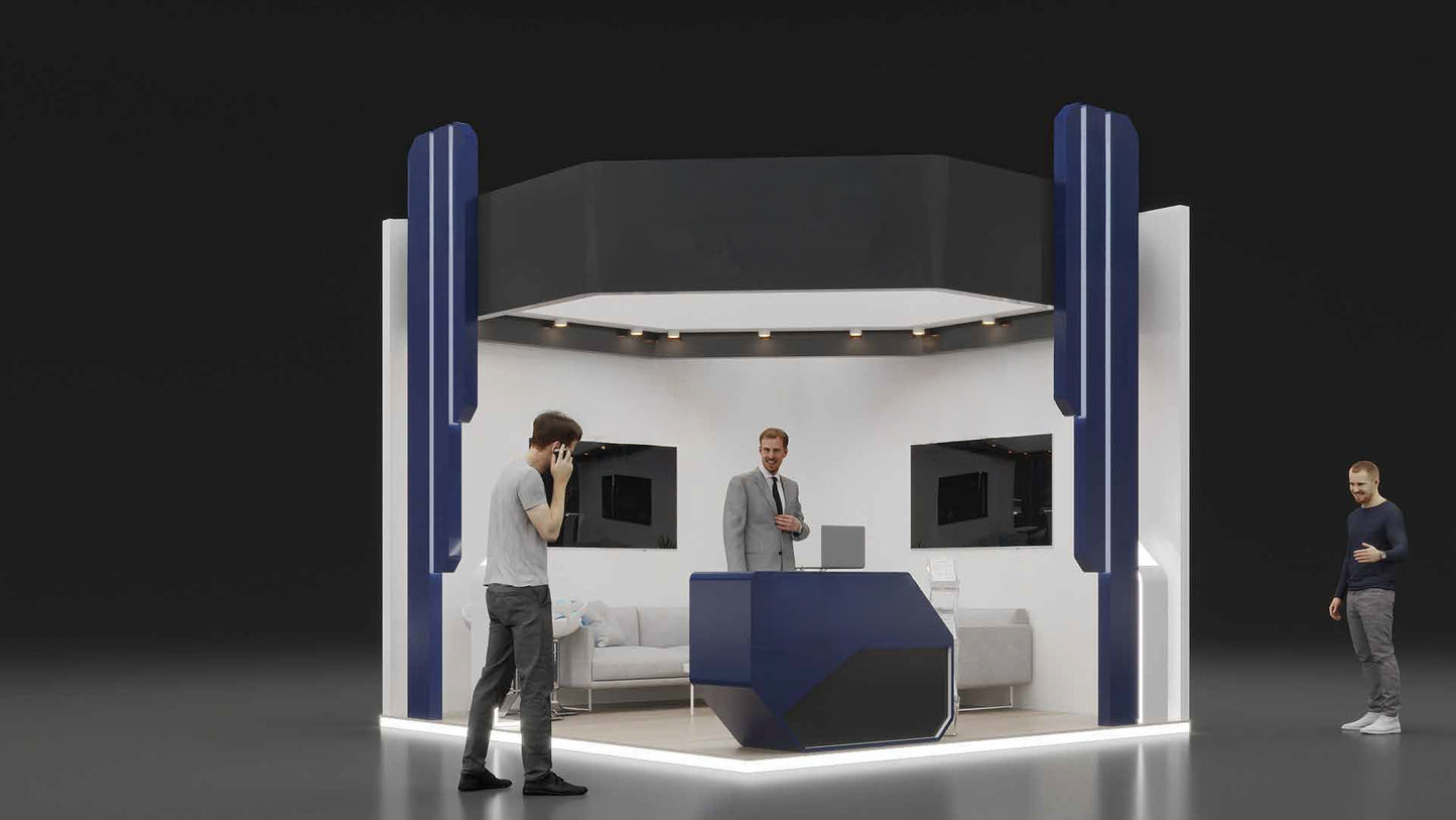 Booth 3 x 3