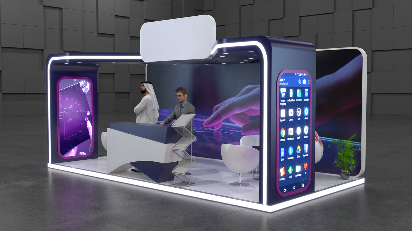 Booth 6 x 3