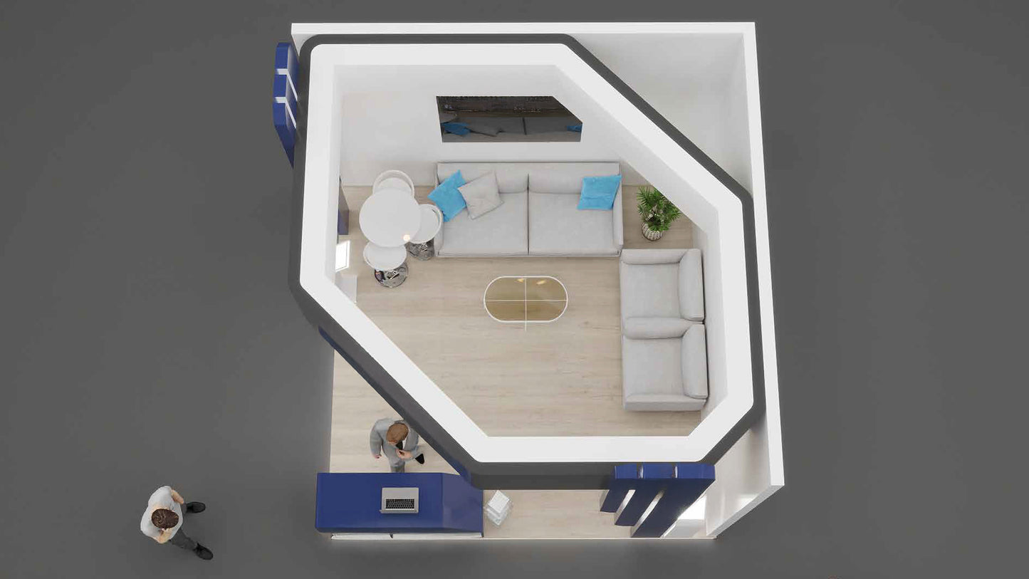 Booth 3 x 3
