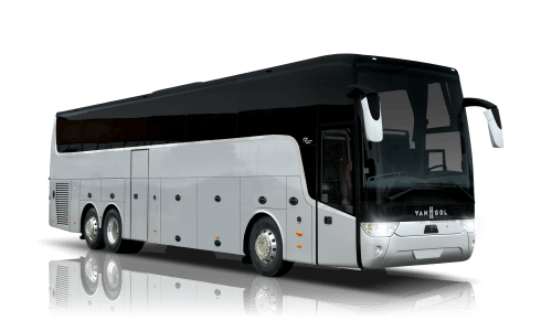 BUS 49 SEATER WITH DRIVER 12 HOURS SERVICE